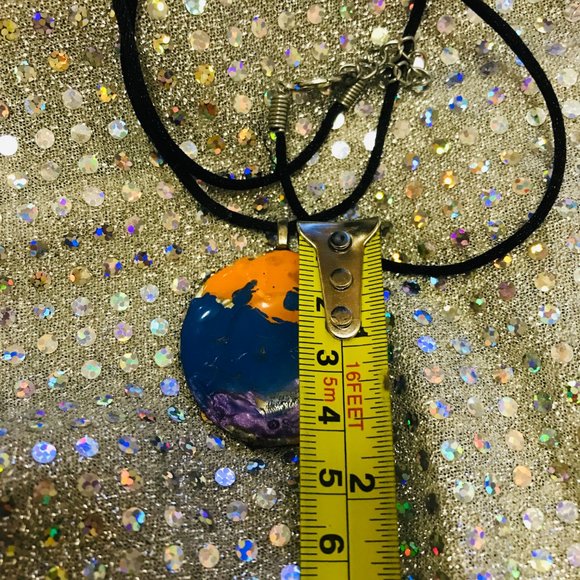 Reversible Unique Rare Vintage Handmade Necklace - Picture 12 of 12